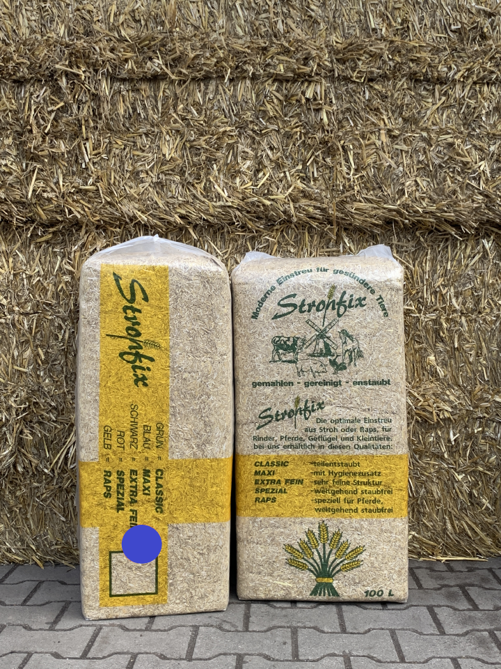 Strohfix Maxi mit Gesteinsmehl “blau“ 20 kg